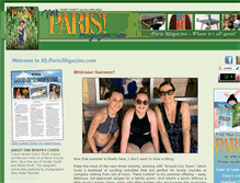 Tablet Screenshot of myparismagazine.com